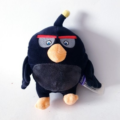 Milka Angry Birds Stofftier Movie 2 Plüsch Figur 2019 Bomb Vogel ca 16 cm