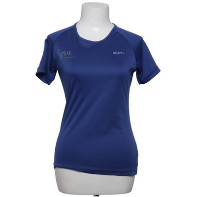 Craft, Trainingsshirt, Größe: S, Blau, Polyester, Print, Damen #ENH