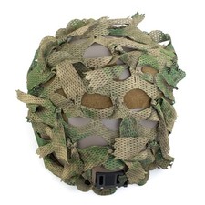 Tactical Camouflage Camouflage Mesh Helmet Cover, Outdoor Hidden Grass