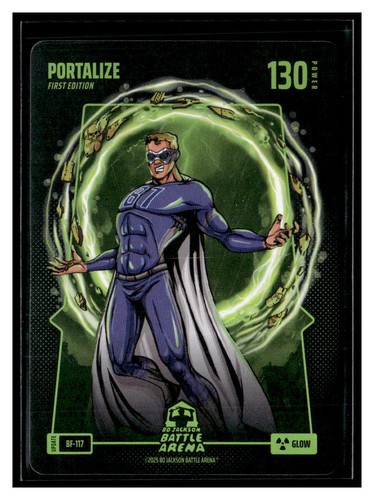 Bo Jackson Battle Arena #BF-117 Portalize Sam LaPorta Glow Foil