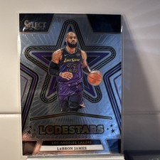 Panini Select 2024-25 LeBron James #12 Los Angeles Lakers Lodestars Insert