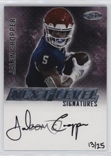2023 SAGE High Series Next Level Signatures Silver 13/25 Jalen Cropper Auto 2b2