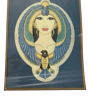 Fanta Cat Idletime Designs Illusions Cross Stitch Chart ANKHA Fantasy Egyptian