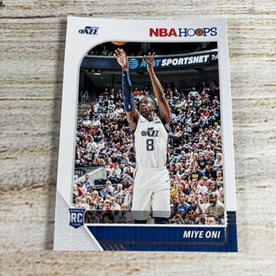 2019-20 Panini Hoops Miye Oni RC #257 Utah Jazz Rookie Card NBA Basketball