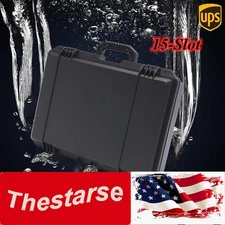 15 Slots Waterproof Plastic Suitcase Display Storage Case Watch Storage Box Case