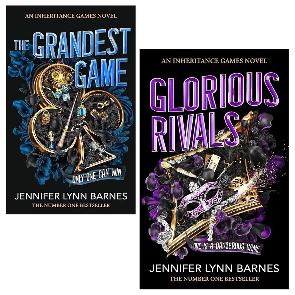 Grandest Game Series 2 Books Collection Set by Jennifer Lynn Barnes Glorious