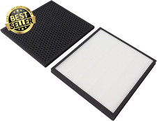 Replacement HEPA Carbon Filter for Sharp FZ F30HFE Air Purifier Dust Pet Hair