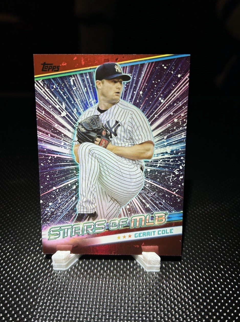 Gerrit Cole #SMLB-36 Baseball Cards 2024 Topps Stars of MLB trading card — raw and PSA graded price guide