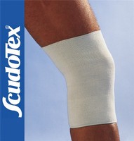 Scudotex Ginocchiera Sostenitiva In Cotone Colore Bianco Misura 5 1 Pezzo