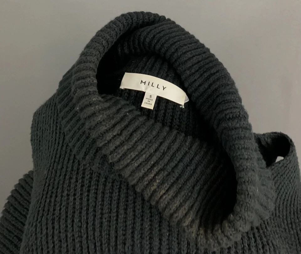 MILLY JUMPER - MEZCLA DE CACHEMIR - Cuello alto - Sin mangas - Para mujer Talla pequeña S Foto 3 de 4