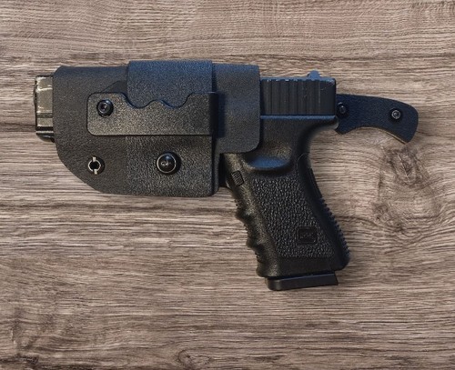 Glock 19 17 22 And Other Med Frames. Comes With Knife And Sheath. Reversible - Picture 2 of 2