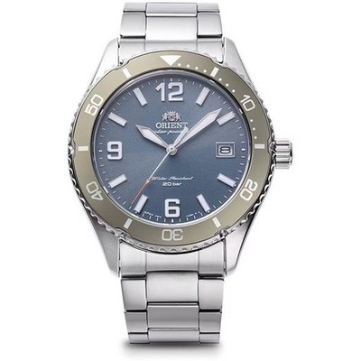 Orient Automatic Classic Blue Dial Men's Watch RN-WJ0002L Leather Japan