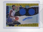 PATRICK NGONGBA 2024-25 BOWMAN U BEST PROSPECT PATCH YELLOW LAZER AUTO /75 Q6262