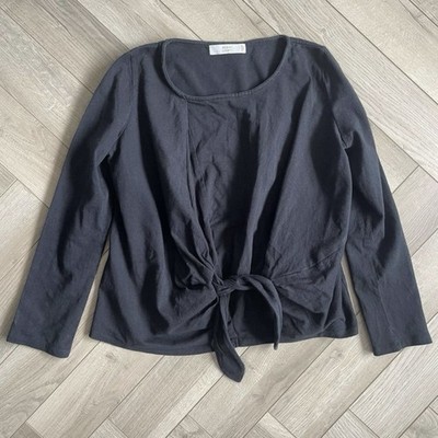 Beams Lights FW10 Archive Parisian Chic Draped Tie Front Top