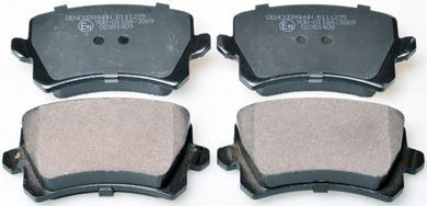 Fits To Audi TT 2.0 TFSi 2006-2014 Rear Brake Pads