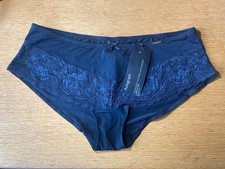 M&S Autograph 'Exquisite Vintage Lace Design' Black Women's Knicker Shorts 12