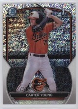 2023 Bowman Chrome Prospects Speckle Refractor /299 Carter Young #BCP-183 0w47