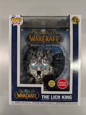 Funko POP! Game Cover: World of Warcraft Wrath of the Lich King, Glow, Gamestop