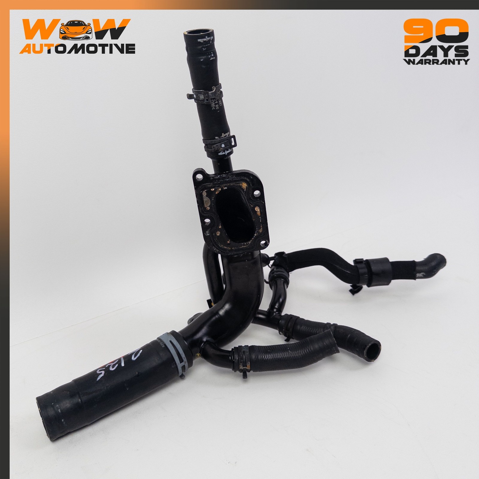 04-19 BENTLEY CONTINENTAL GT FLYING SPUR RADIATOR COOLANT WATER HOSE PIPE OEM
