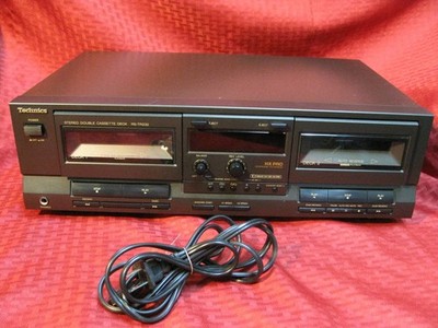 Technics RS-TR232 HX Pro Double Cassette Deck Tape Player TESTED