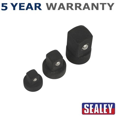 Sealey Premier Low Profile Impact Steckschlüssel-Adaptersatz 3-teilig AK5524