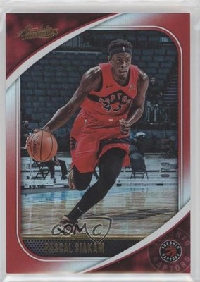 2020-21 Panini Absolute Memorabilia Red 79/199 Pascal Siakam #93 5w7