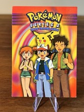Pokemon Topps Series 2 Checklist TV Animation Edition Blue logo Non-Holo