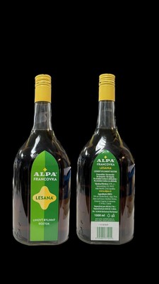 ALPA 1 Liter Flasche Franzbranntwein LESANA Kräuterlösung mit Alkohol TOP!!!