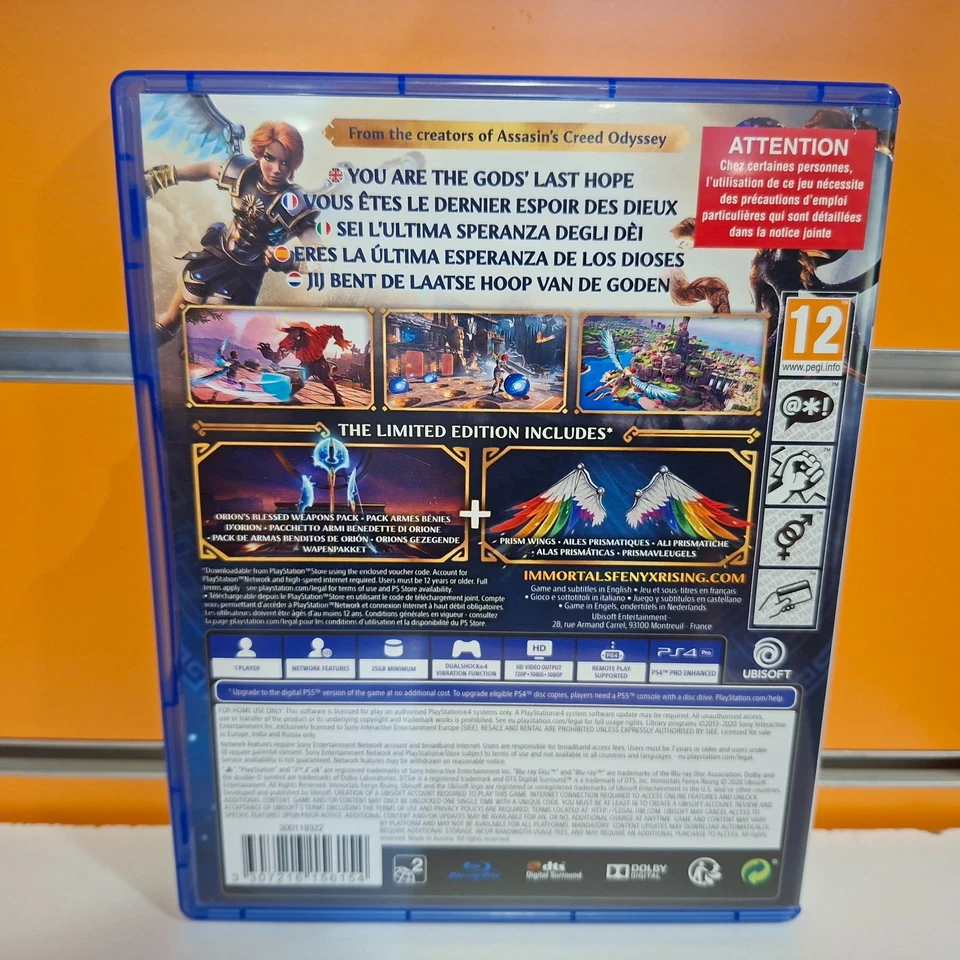 Immortals Fenyx Rising - Limited Edition PS4 USATO ITA, foto 2 di 2