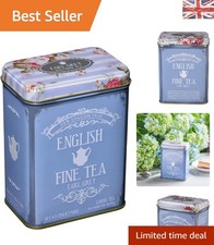 Quintessential English 125g Earl Grey Loose-Leaf Tea in Beautiful Floral Caddy