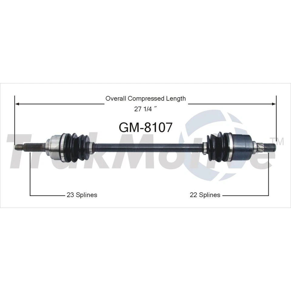 Вал оси переднего шарнирного соединения для Geo Metro 1989 1990 1991 1992 1993 1994 годов выпуска - Изображение 4 из 4