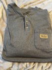 Very nice Men’s Gray Walls Henley Shirt!  Size Large. Excellent Condition! — photo 2