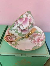 Teacup and Saucer Set, Bone china