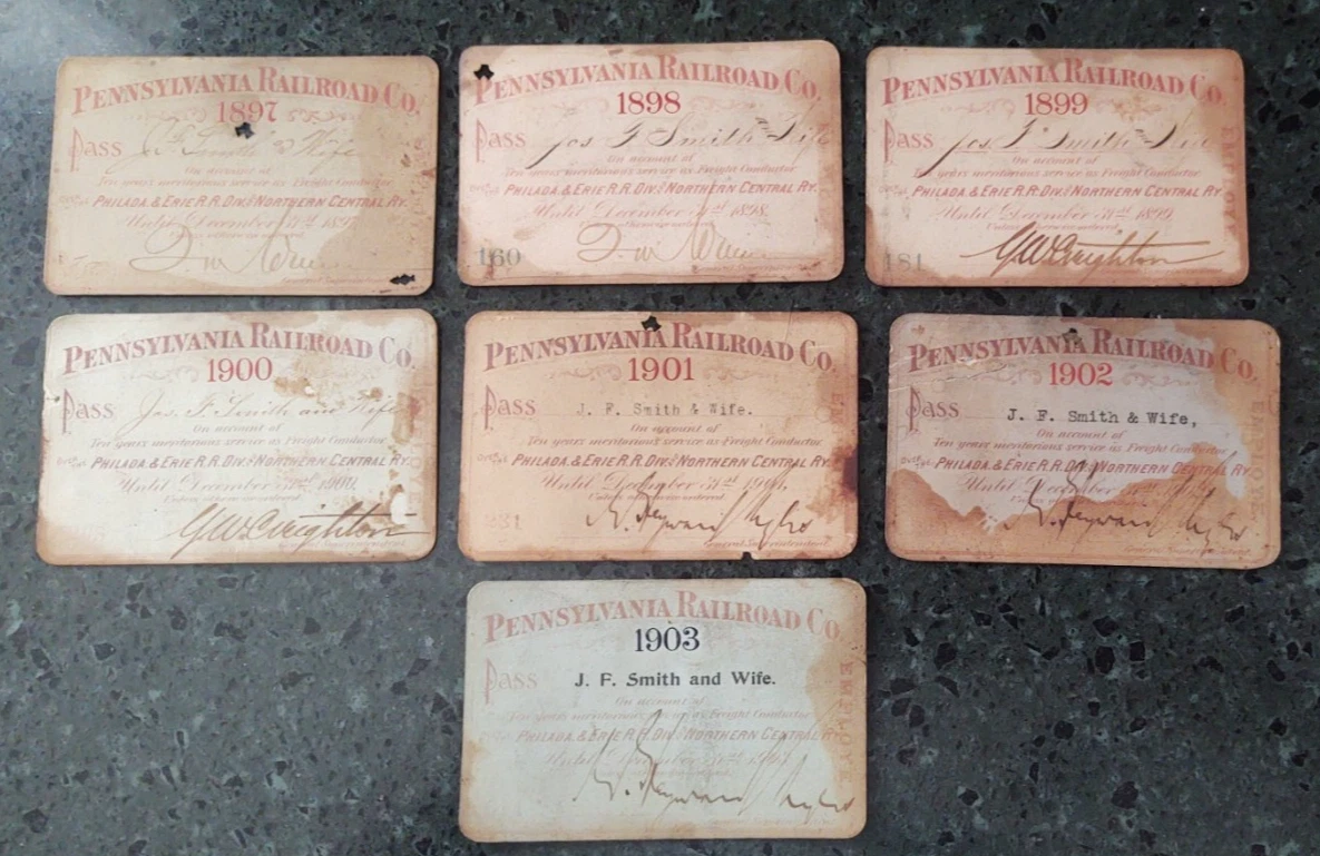 Collectible Railroad Passes & Tickets for sale | eBay