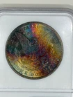 1883O Morgan dollar NGC MS64 monster reverse toning!