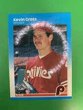1987 Fleer Glossy Kevin Gross #174 Philadelphia Phillies