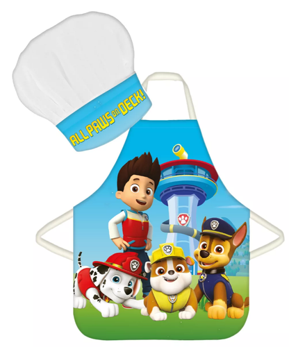 Grembiule cucina per bambini con cappello, idea regalo