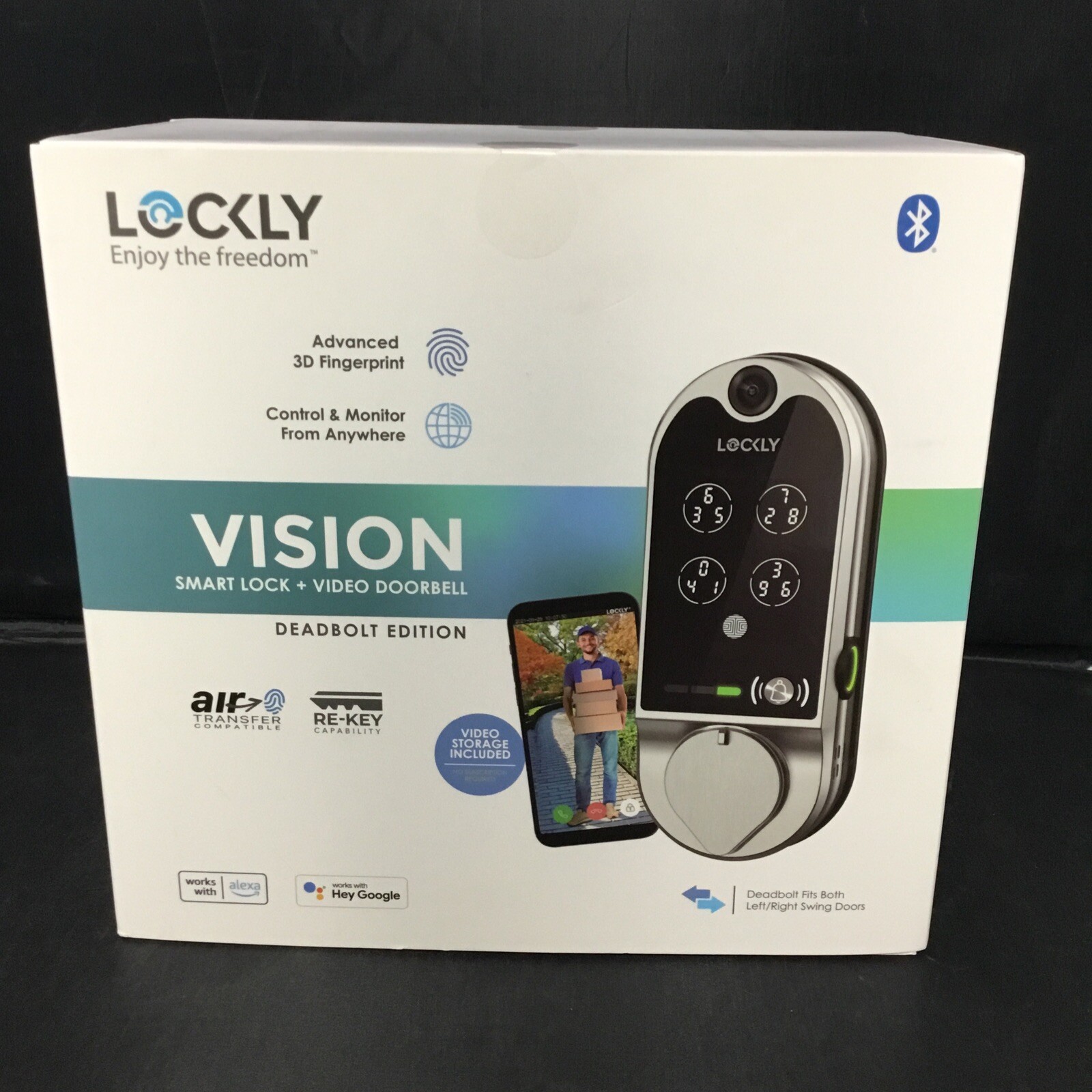 Lock & Lock PGD798SN Secure Keyless Entry Deadbolt