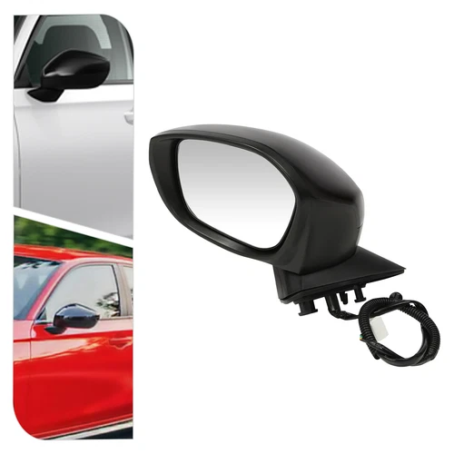 Left Driver For 2022 2023 Honda Civic Rear View Mirror w/Blind Spot Turn Signal 