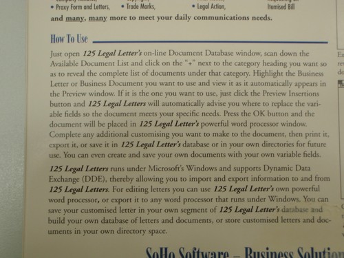 SOHO 125 LEGAL LETTERS AND AGREEMENTS NEW - 第 8/10 張圖片