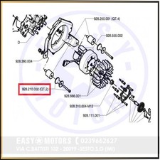 POLINI 928.210.002 DISTANZIALI MOTORE THOR 130