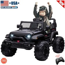 24V Ride On Truck Car Toys Electric Vehicles w/Parent Remote for Kids Xmas Gift