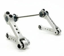 Losi LMT Treal Machined Aluminum Sway Bar Set - Silver!