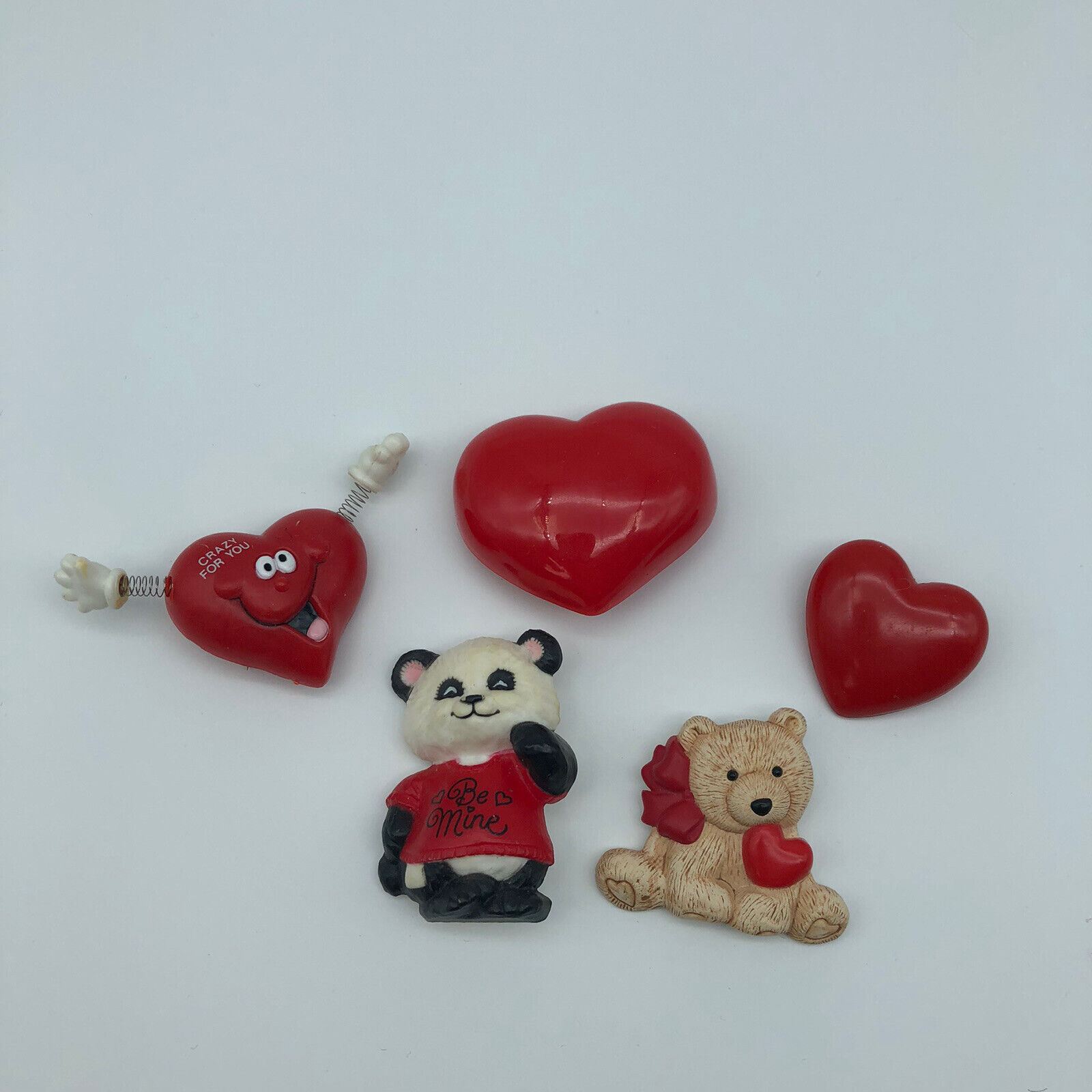Vintage Holiday pin lot Valentines day hearts - image 1