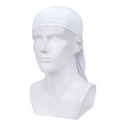 White Balaclava Face Scarf UV Protection Headband Neck Gaiter Breathable Bandana — photo 9
