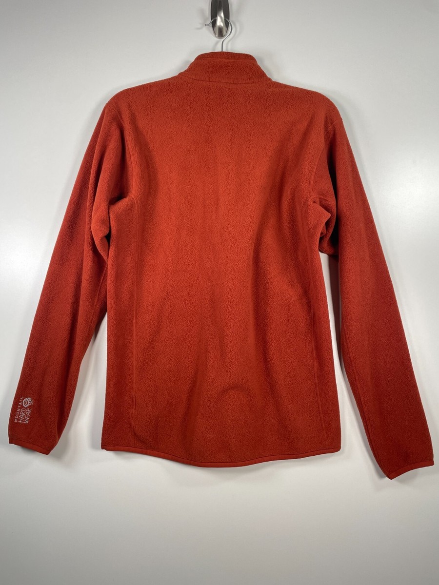 Pull Polaire Mountain Hardwear 1/4 Zip Orange XXL - Pour Homme, Extérieur Décontracté, Occasion Bon état