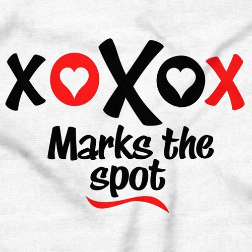 Valentine's Day XOXO Marks The Spot Heart Youth Girls Hoodie Sweatshirts Kids - Picture 2 of 7