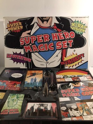 Marvin's Magic Super Hero Zaubertrick Set - geöffnet aber nie benutzt