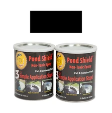 Pond Armor BLACK-GA Shield Epoxy Liquid Pond Liner -1.5 Gal, Black - waterproof