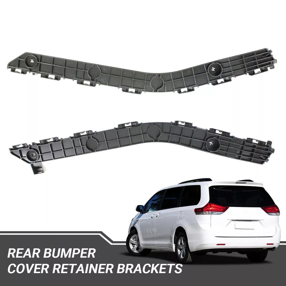 Rear Bumper Cover Retainer Bracket For 2011-2020 Toyota Sienna Left & Right Side